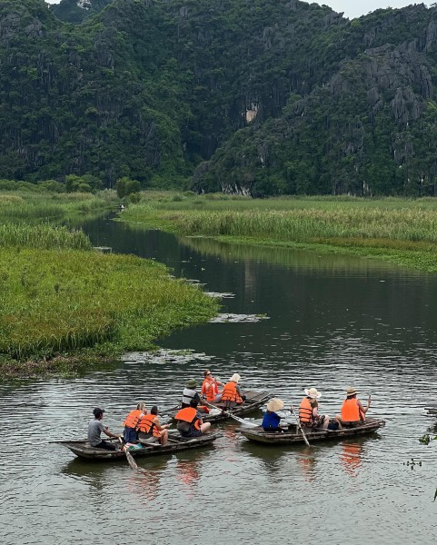 NINH BINH 투어 - TAM COC 동굴 - HA NOI 1박 2일